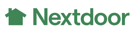 Nextdoor logo representing homeowner community and local plumbing services.
